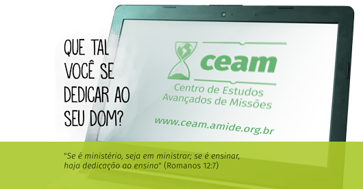 Romanos 12:7 diz: "Se é ministério, seja em ministrar; se é ensinar, haja dedicação ao ensino"... Quel tal você se dedicar ao seu dom?